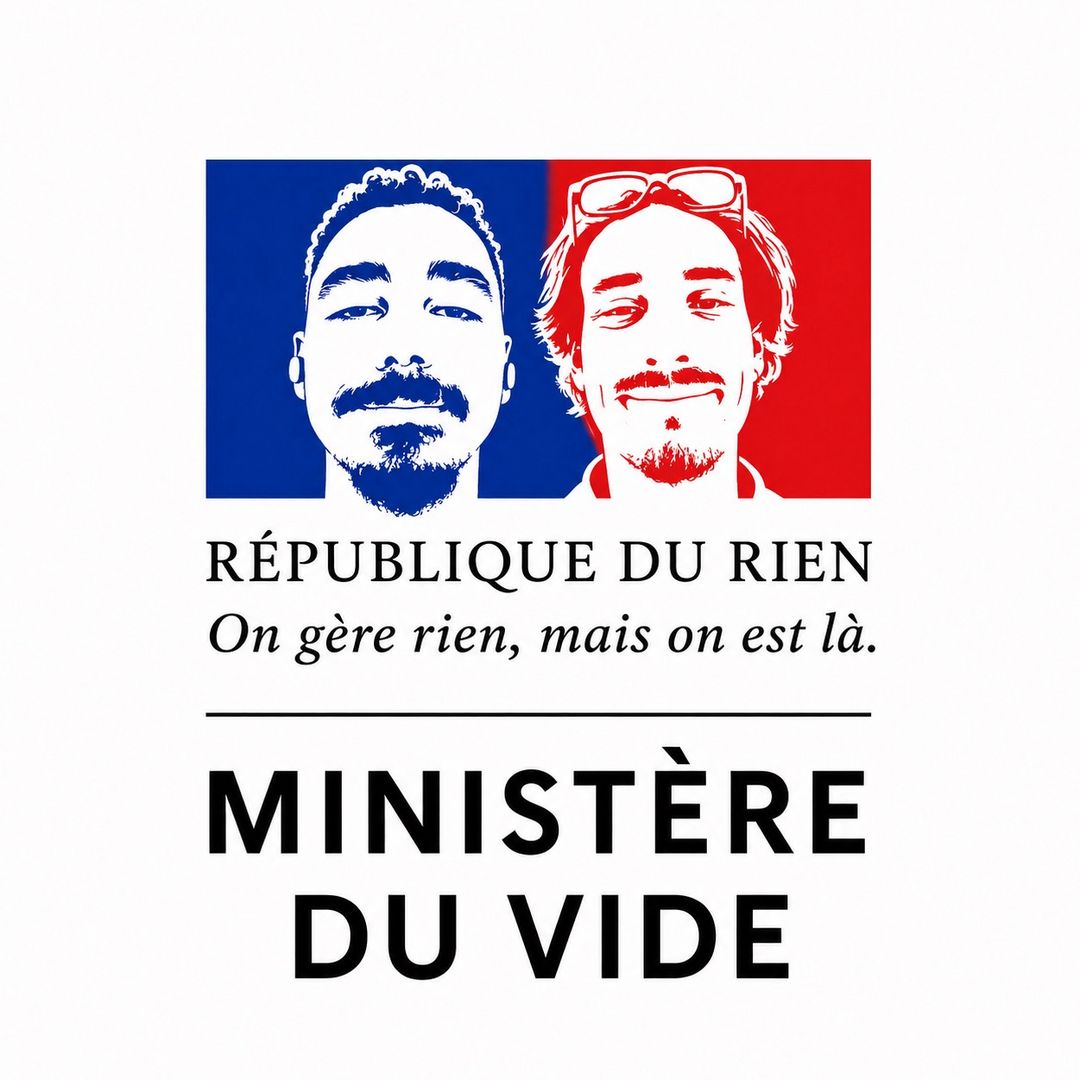 Logo du Ministère du Vide — République du Rien